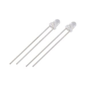 উষ্ঞ হোয়াইট 3mm LED